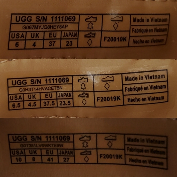 [REPOSH] New Ugg womens cloverdale metallic leather gold wedge sandals - Picture 12 of 14